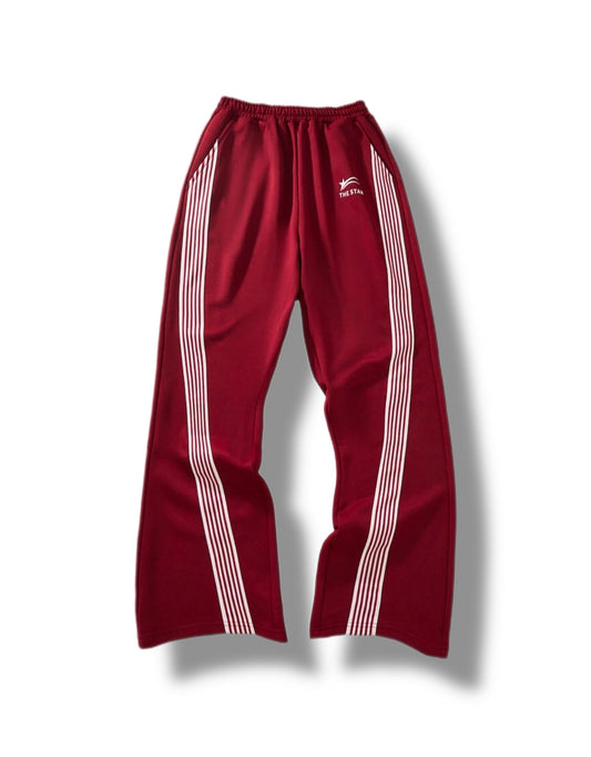 Manfinity - Deparkour Red Stripped SweatPants
